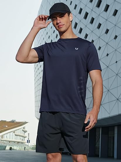 Marwa Clothing Men’s Breathable Athletic Workout T-Shirt – 2.0 Performance Tee