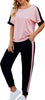 VIMPUNEC Women’s 2-Piece Summer Casual Lounge Set – Soft Sweatsuit & Matching Top | Marwa Clothing