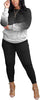 HBQ Women’s 2-Piece Casual Sweatsuit – Long Sleeve Jogger Tracksuit with Pockets | Marwa Clothing