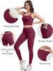 Marwa Clothing 3-in-1 Women’s Workout Set – High Waisted Leggings, Biker Shorts & Sports Bra
