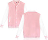 Women's Men's Varsity Baseball Jacket Casual Letterman Bomber Jacket Windbreaker Lightweight Jacket Coat