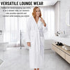 Unisex Cotton Terry Bathrobe – Shawl Collar Spa Robe for Men & Women | One Size Absorbent Long wear