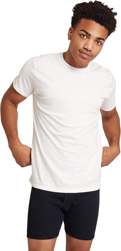 5 T-Shirt Pack Offer Gildan Men's Crew T-Shirts, Multipack, Style G1100