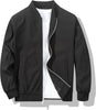 Marwa Clothing Men's Slim Fit Lightweight Sportswear Jacket Casual Bomber Jacket
