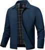 Men's Lightweight Jackets Casual Windbreaker Stylish Light Fall Spring Golf Work Dress Business