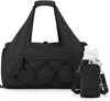 BAGSMART Gym Bag for Women, Lightweight Duffel with Shoe Compartment, Tote Bag with Wet Pocket for Yoga Travel, Pink