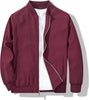 Marwa Clothing Men's Slim Fit Lightweight Sportswear Jacket Casual Bomber Jacket