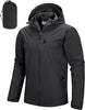 Men’s Packable Waterproof Rain Jacket with Hood – Lightweight Shell