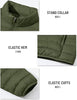 Men's Lightweight Puffer Jacket Winter Quilted Puffy Jackets Warm Water-Resistant Windproof Insulated Coats