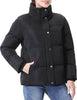 Women's Winter Coat Full-Zip Down Jacket Waterproof Puffer Coat Warm Parkas Long Sleeve Outerwear