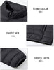 Men's Lightweight Puffer Jacket Winter Quilted Puffy Jackets Warm Water-Resistant Windproof Insulated Coats