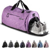 Gym Bag V2 for Men and Women with Shoe & Wet Compartment - Duffle Bag for Travel, Sports, Fitness and Workout