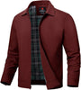 Men's Lightweight Jackets Casual Windbreaker Stylish Light Fall Spring Golf Work Dress Business