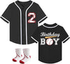 Toddler Boy Birthday Baseball Theme Shirt with Socks Kids Baseball Jerseys 1st 2nd 3rd 4 Year Old Birthday Outfits 4.6 4.6 out of 5 stars    2 ratings