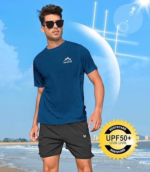 Marwa Men’s UPF 50+ Quick-Dry Sun Protection Shirt