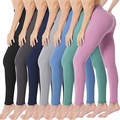 Creamlush High Waisted Leggings for Women Buttery Soft Stretchy Tummy Control Workout Yoga Running Pants(S-3XL)