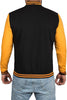 Varsity Jacket Men - High School Letterman Bomber Style Fleece Baseball Jackets For Mens