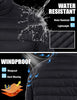 Men's Lightweight Puffer Jacket Winter Quilted Puffy Jackets Warm Water-Resistant Windproof Insulated Coats