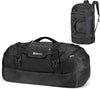 Large Duffel Bag Weekender Bags with Shoe Compartments 4-Way Sports Gym Backpack with Padded Straps Camping Traveling Duffle Bag