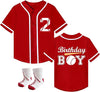Toddler Boy Birthday Baseball Theme Shirt with Socks Kids Baseball Jerseys 1st 2nd 3rd 4 Year Old Birthday Outfits 4.6 4.6 out of 5 stars    2 ratings