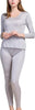 Women’s Silk Thermal Underwear Set | Mulberry Silk Long Johns & Cold Weather Base Layer
