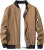Marwa Clothing Men's Slim Fit Lightweight Sportswear Jacket Casual Bomber Jacket