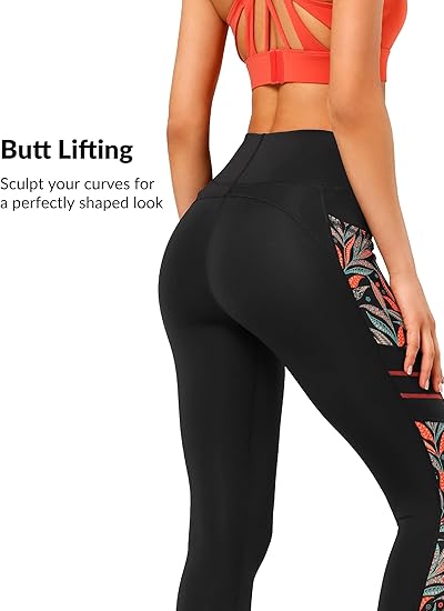 Yvette High-Waisted Workout Leggings with Pockets – Marwa Clothing