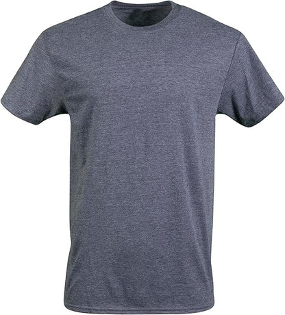 5 T-Shirt Pack Offer Gildan Men's Crew T-Shirts, Multipack, Style G1100