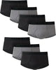 Hanes Ultimate Men's Briefs Pack, 7 Pairs, Cool & Breathable Cotton Underwear, Moisture Wicking