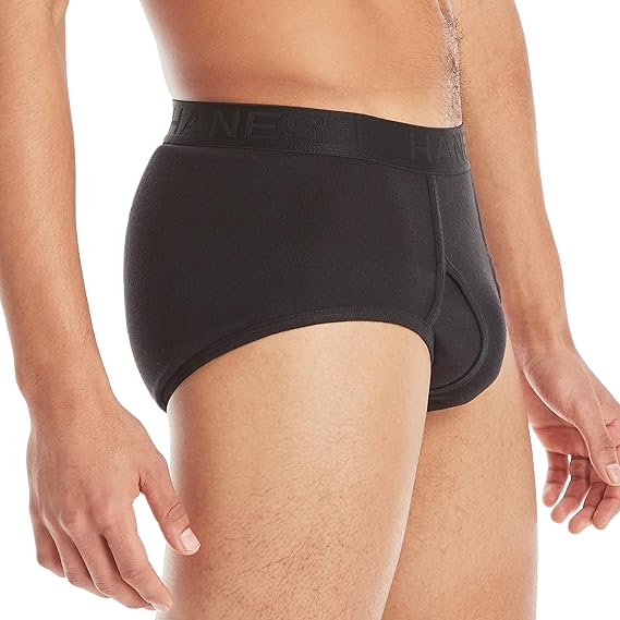 Hanes Ultimate Men's Briefs Pack, 7 Pairs, Cool & Breathable Cotton Underwear, Moisture Wicking