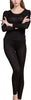 Marwa Clothing Women’s Silk Thermal Underwear Set | Mulberry Silk Long Johns & Cold Weather Base Layer