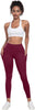 Leggings with Pockets for Women, 6 Packs Soft High Waisted Tummy Control Workout Yoga Pants