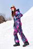 Marwa Clothing Women’s One-Piece Snowsuit | Colorful Ski & Snowboard Jumpsuit