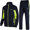Men’s 2-Piece Tracksuit Set – Full Zip Sweat & Jogging Outfit