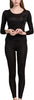 Marwa Clothing Women’s Silk Thermal Underwear Set | Mulberry Silk Long Johns & Cold Weather Base Layer