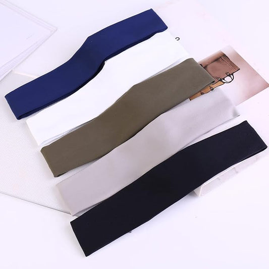Sports Headbands for Men & Women – 5-Pack Moisture-Wicking Sweatbands for Running, Cycling, Yoga | Marwa Clothing